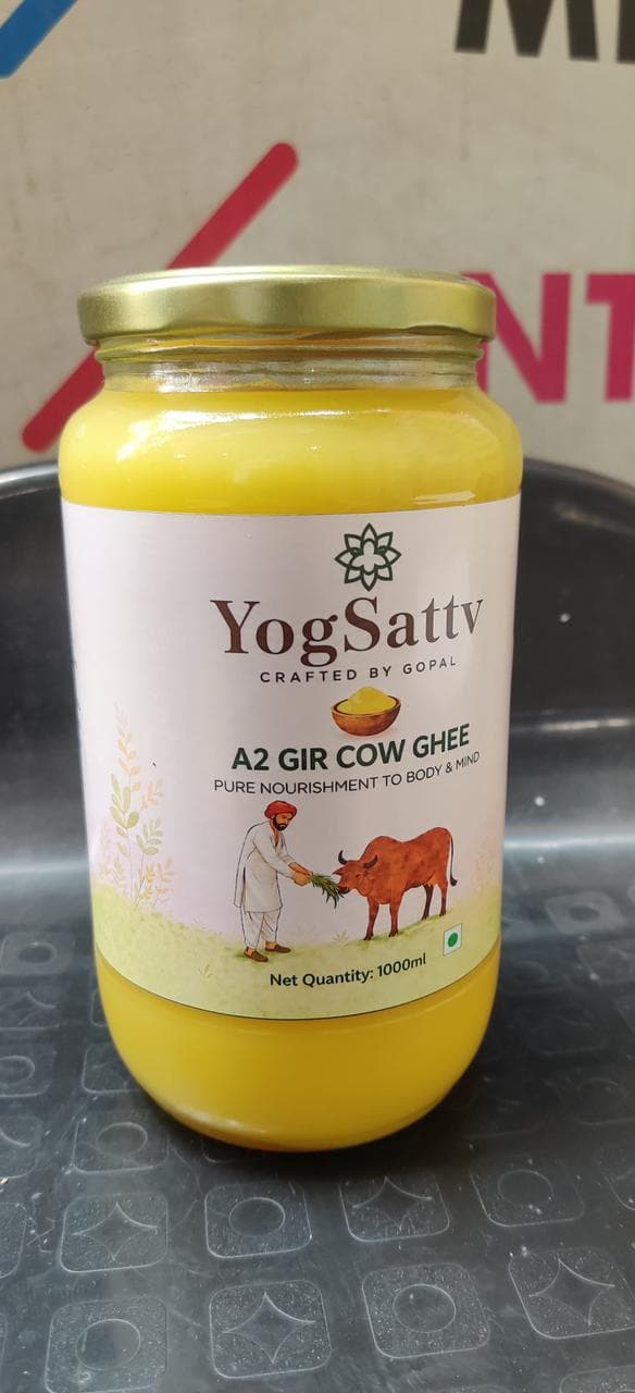 YogSattv A2 Gir Cow Ghee jar